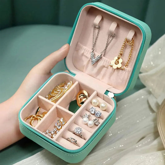 Chic Travel Jewelry Organizer